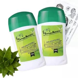 WZPB 타투 전사 젤 2Pcs 스텐실 번짐 방지 크림 소재로 전문 아티스트에게 오래 지속됩니다