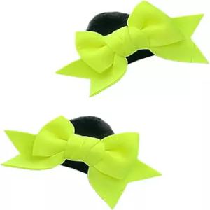 조스그루 활 헬멧 장식 귀여운 플러시 고양이 귀 범용 자가 접착 패브릭 크래시 액세서리 대부분의 스키