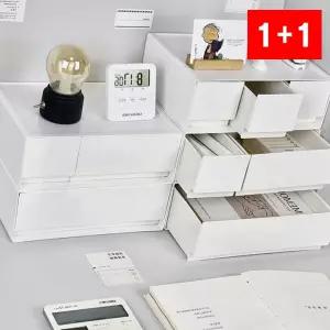 책상 화장품 서랍 문서 칸막이 사무 보관 정리통 홀더