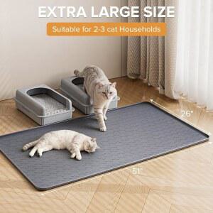 129 66CM 고양이 효과적으로 매트 세척 방지 튀김 26인치 방수 51 간편한 배변