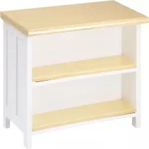 미니어처 돌하우스 키친 아일랜드 수납 선반이 있는 1/12 규모의 목재 식탁 모던 가구 액세서리 레스토랑