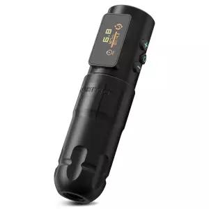 고급 안정화 시스템 코어리스 모터 타투 카트리지 펜 건 1800mAh 전문 아티스트를 위한 앰비션 슈라-X 머신