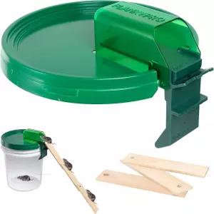 플랑크프로 미끼 있는 V2) 플랑크 뚜껑이 터널과 버킷 V2 트랩 (트랩 마우스