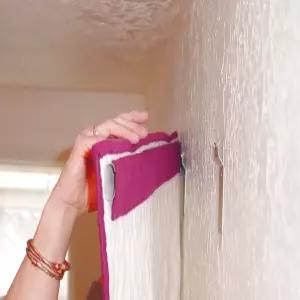 소매가 달린 퀼트 Ums TM 보이지 않는 걸이 러그 태피스트리 직조 섬유 아트 자수 배너 모든 직물 등