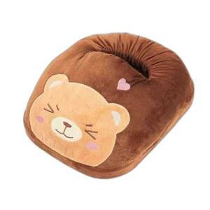 가정용 전기 풋워머 욕실 발온열기 캠핑 벽걸이히터 발난로 난방 코타츠 핑크 매트 난로