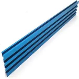 밴드소 라우터 및 드릴 프레스 펜스용 멀티 슬롯 밀드 페이스 알루미늄 유니버설 T 트랙 3인치 x 3/4인치