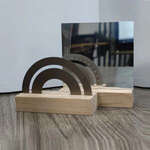 초광택 거울 표면 알루미늄 판재 반사율 86% 0.3mm 1mm 두께