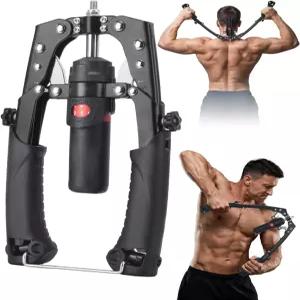 아바허브 트위스터 팔 운동기 AB 롤러가 장착된 향상된 유압 파워 가슴 확장기 22440LBS 조절 가능한 저항