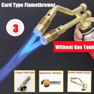 호환  카드 유형 화염 방사기 고온 용접 총 휴대용 점화기 돼지 머리 용접 냉장고 에어컨 구리