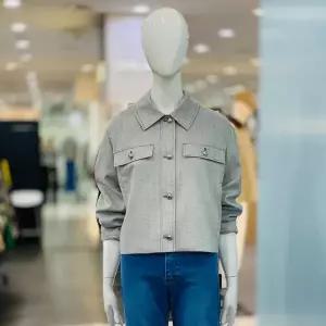 [클리지]스탠카라 린넨 헤링본 자켓 CQ4WJK01