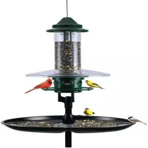 다람쥐 버스터 플러스 포디움 궁극의 방지 새 먹이 공급 스테이션 모이통 웨더 가드 폴 어댑터 버드업 싱글