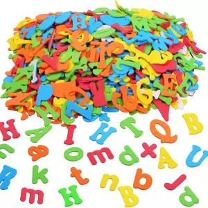 아네코 1040 조각 폼 레터 알파벳 스티커 자가 접착 대문자 케이스