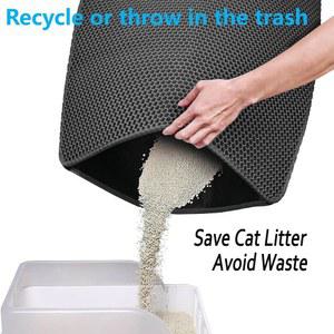 XUANYAENTE 고양이 배변 76 61CM 레이어 매트 30 24 탈착식 디자인 이중