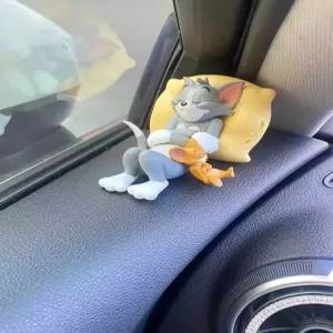 인테리어 모니터 피규어 장식 플라워트리