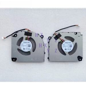 YINGFAN  히든 스타 P15 P16 23 24 NAB800805HHT4B10001 3V2 3V3 팬용 새  노트북 CPU GPU 냉각 팬