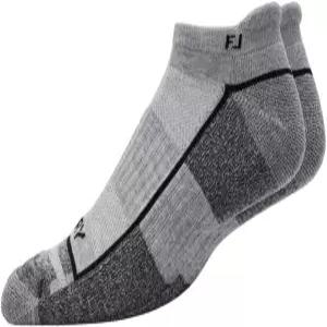 풋조이 남성용 프로드라이 롤 탭 양말 헤더 그레이 핏슈즈 사이즈 712