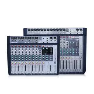 공연용 USB 연결 아날로그 오디오 믹서 콘솔