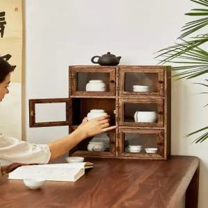 카페 머그컵 다용도 진열장 수납장 선반