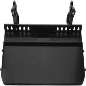 그림 및 광고 스케치를 위한 핸드 크랭크 삼각대가 있는 접이식 금속 이젤 트레이 블랙 플라스틱 13.18 X