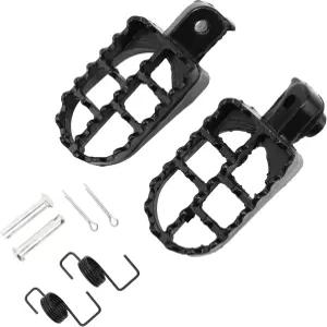 파워모터 8mm 알루미늄 풋 페그 받침대 XR50 PW50 CRF TW KLX 50cc 70cc 90cc 110cc 125cc 타오타오 더트