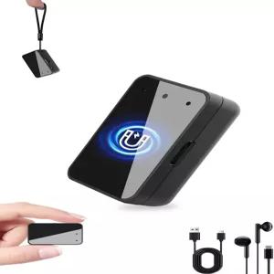 미니 음성 녹음기 재생 기능이 있는 64GB 디지털 오디오 45시간 연속 소형 녹음 장치 강의 회의 인터뷰