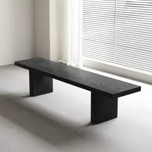 벤치 의자 대기 실내 라운지 우드슬랩 휴게실 체어 미술관