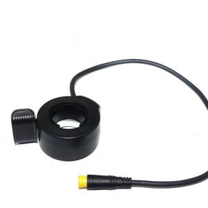 Super73 엄지 스로틀 패들 핸들 범용 48v 방수 커넥터 수정