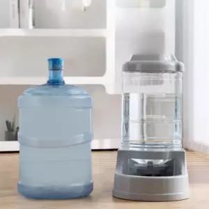 대형견 자동 급수기 강아지 고양이 엘레강트그레이 38L 대용량 골든리트리