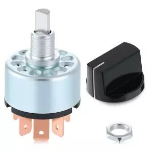 로터리 스위치 12A 250V/16A 125V 금속 팬 히터 속도 선택 4단 위치 3단
