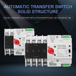 소형 자동 전환 스위치 전기 선택기 이중 전원 태양광 발전 레일  가정용 전력 전송