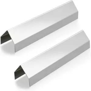 2개의 딥 프라이어 스플래시 가드 스테인리스 스틸 결합 스트립 20 게이지 두께 상업용 조인트 어댑터