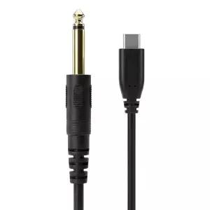 C타입 543KVU37 오디오 케이블 변환컨버터 6.35mm Mono