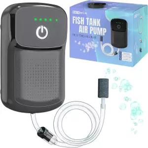 물고기를 위한 스카이윈 휴대용 에어레이터 USB 충전식 라이브 미끼 18？32H 배터리 어디서나 미끼를