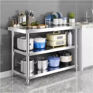 호푼트레 스테인리스 케이터링 작업 테이블 상업용 주방 커피숍 운영 기업 직원 식당 호텔 등에 사용할 수