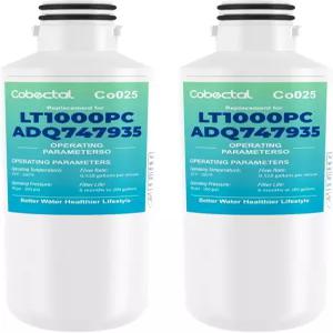 ADQ747935 Water Filter Replacement for LG LT1000P/PC/PCS ADQ74793501 ADQ74793502 MDJ64844601