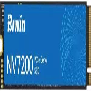 BIWIN NV7200 1TB SSD M.2 2280 PCIe Gen 4x4 NVMe 2.0 내장 읽기 속도 최대 7200MB/s 노트북 및