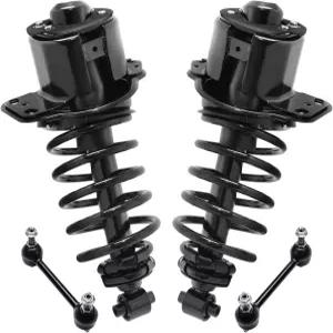 디트로이트 액슬 2005년형 FWD 리어 스트럿 스웨이 바 2006년형 머큐리 몬테고 파이브 백 코일 스프링 2개