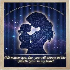 URVIP LED 빛나는 포토 프레임 섀도우 9x12 인치 USB 전원 박스 데스크탑 데코 엄마 할머니 아내 딸을 위한