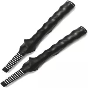 Vyoxcy 2Pcs 골프 스윙 트레이닝 그립 왼손 보조 트레인 액세서리 초보자 여성 및 가 올바른 자세를 더 잘