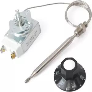 VAINLY 60125401 손잡이 스위치가 있는 딥 프라이어 온도 조절기 Pitco 2-SG14C-S/FD 1/4인치 남성 파이프