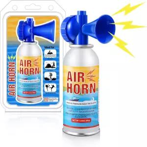 일렉트릭와이즈 대형 에어 혼 3.5온스 122dB 매우 시끄러운 해양 보트 안전 해안 경비대 만나보세요