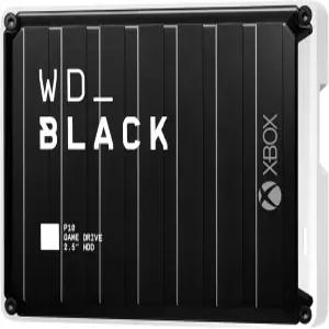 Xbox용 WD_BLACK 4TB P10 게임 드라이브 - 1개월 Xbox 패스 휴대용 외장 하드 드라이브로 이동 중에도