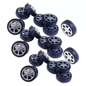 우유팩자동차 재료 플라스틱 바퀴 20Px3세트 동력기 만들기놀이 실험기구 중등과학