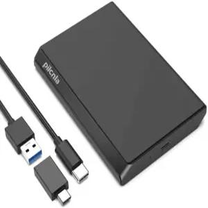 PILCNLA 휴대용 외장 하드 드라이브 USB-C HDD USB 3.0 Windows Mac Android TV Phone Laptop Desktop