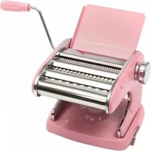 수동 파스타 메이커 두께 설정이 6가지 조절 가능한 스테인리스 스틸 머신 가정용 국수 작은 레스토랑 및
