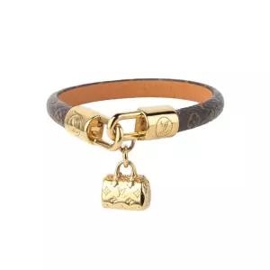 [중고명품] M4142F 모노그램 금장 스피디 참 팔찌 1 36769