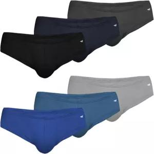 아메리칸 헤븐 남성 6팩 스포츠 비키니 브 퍼포먼스 스트레치 심리스 속옷