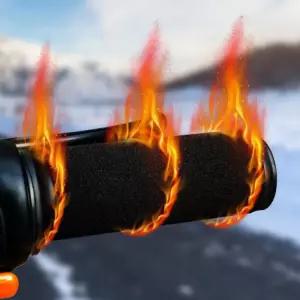 오토바이 열선 핸들 가열 방한용품 바 손잡이 방수 그립 수축튜브