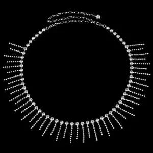 밸리 댄스 액세서리 크리스탈 화이트 다이아몬드 허리 체인 용품