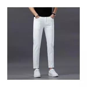 남자배기바지 청바지 스판 스키니진 학생 바지 ible1